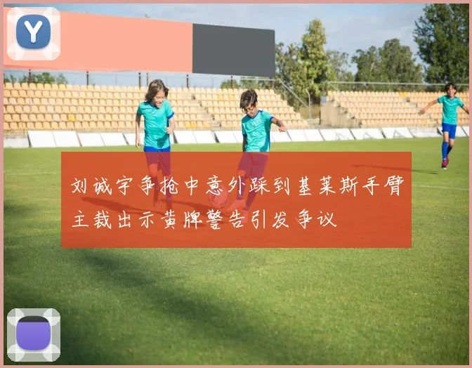 刘诚宇争抢中意外踩到基莱斯手臂主裁出示黄牌警告引发争议